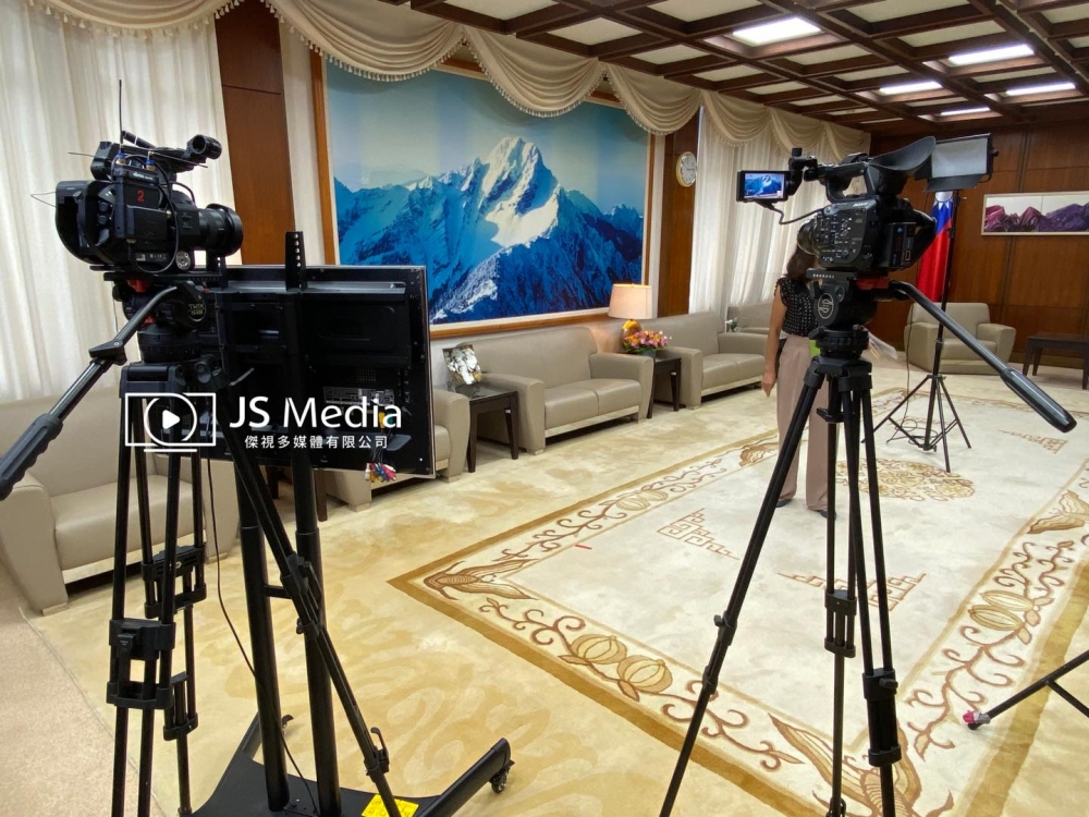 外交部長致詞影片拍攝