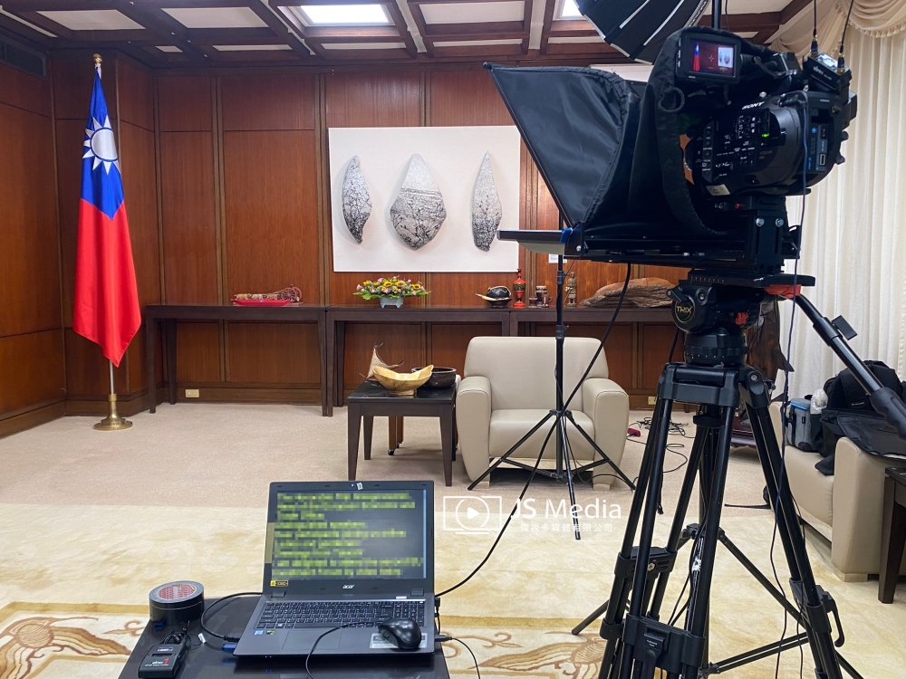 外交部長致詞影片拍攝-4