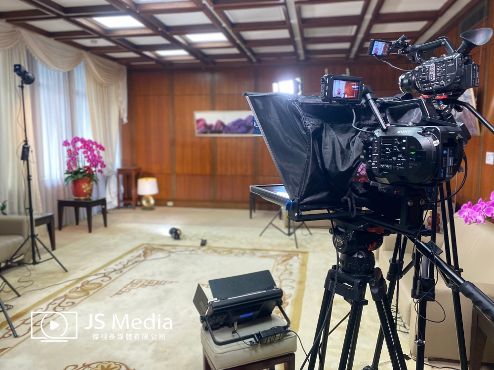 外交部長致詞影片拍攝-5